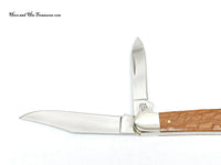 2006 Case XX 7249 Lace Wood Copperhead Pocket Knife - Hers and His Treasures