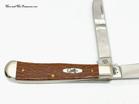 2006 Case XX 7254 Lace Wood Trapper Pocket Knife - Hers and His Treasures