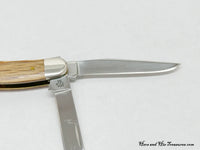 2006 Case XX 7318 Oak Wood Medium Stockman Pocket Knife - Hers and His Treasures