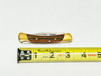 2005 Buck Knives B055-SP2-0 Idaho Cutout Wood Lockback Pocket Knife  - Hers and His Treasures