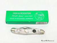 Hen & Rooster 353C-BRM/M Little Mustang Marble Corelon Whittler Pocket Knife - Hers and His Treasures