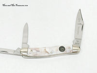 Hen & Rooster 353C-BRM/M Little Mustang Marble Corelon Whittler Pocket Knife - Hers and His Treasures