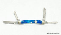 Hen & Rooster 367C-MN-TC Blue Corelon Tobacco Congress Pocket Knife - Hers and His Treasures