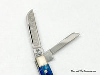 Hen & Rooster 367C-MN-TC Blue Corelon Tobacco Congress Pocket Knife - Hers and His Treasures