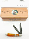 Bear and Son Custom Heritage AUSMB654.5LD Mini Trapper Pocket Knife - Hers and His Treasures