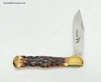 Vintage Parker Cut Co Frost Stallion Jigged Bone Pocket Knife | Japan - Hers and His Treasures