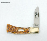 Vintage Parker Frost Mustang 4000 Jigged Bone Pocket Knife | Japan - Hers and His Treasures