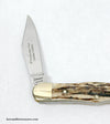 Vintage Buck Creek Stag 1st Production Run Whittler Pocket Knife - Hers and His Treasures