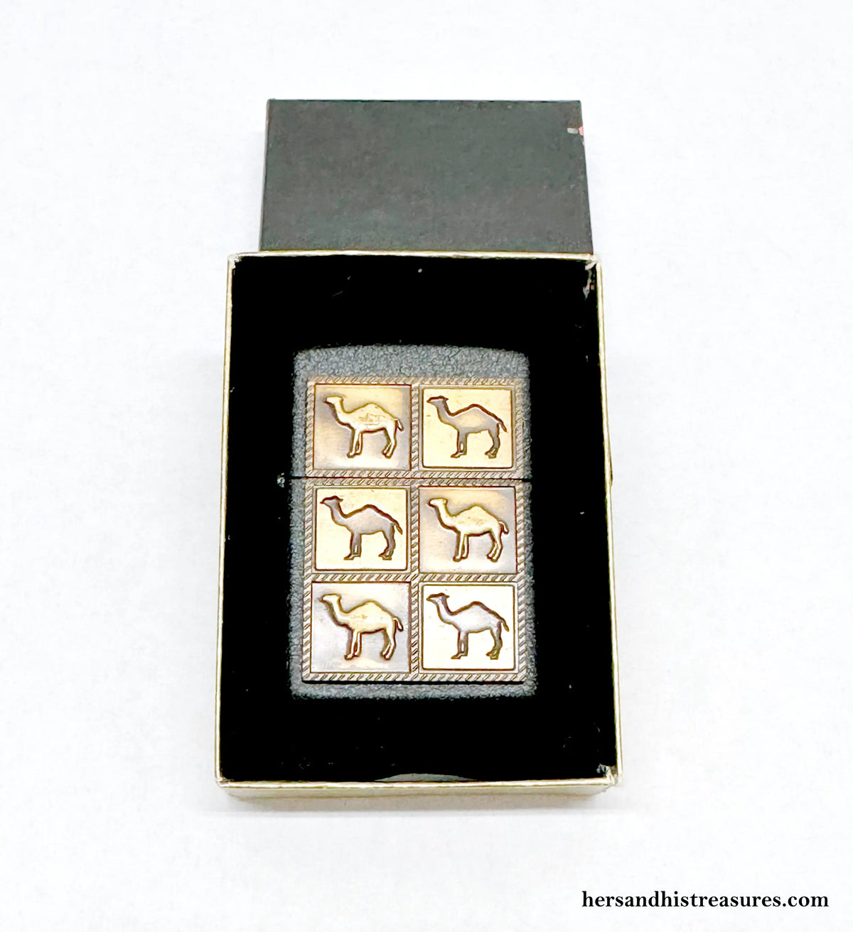 1994 X Camel The Herd 6 Pack Zippo Lighter - Hersandhistreasures.com