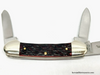 1983 George Wostenholm Limited Edition Red Bone Gunboat Canoe Pocket Knife | England - Hers and His Treasures