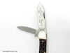 1983 George Wostenholm Limited Edition Red Bone Gunboat Canoe Pocket Knife | England - Hers and His Treasures