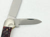 1983 George Wostenholm Limited Edition Red Bone Gunboat Canoe Pocket Knife | England - Hers and His Treasures