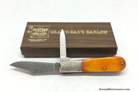 S.C.C. Schrade USA 206 Grand-Dad's Barlow Pocket Knife - Hers and His Treasures