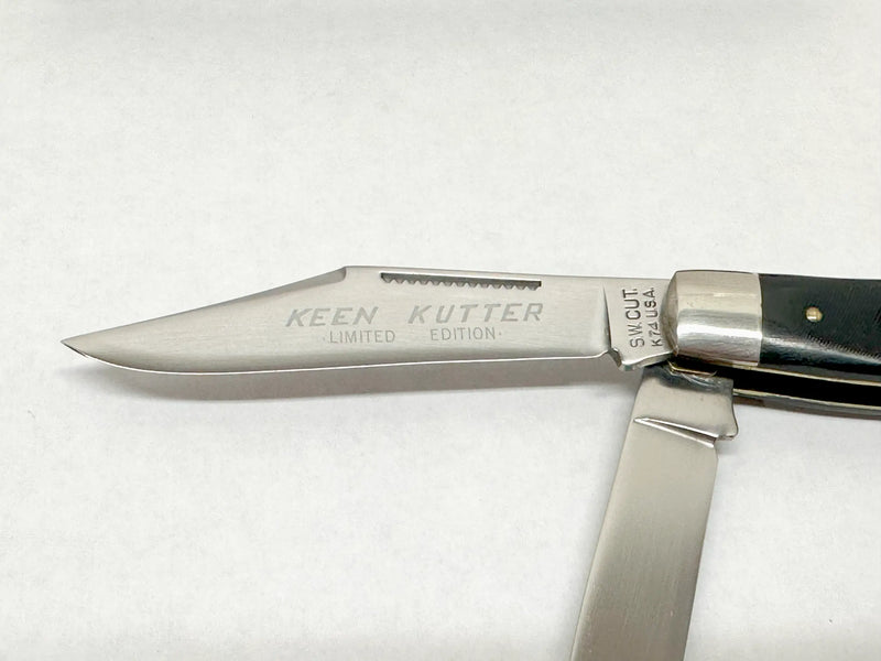 S.W. Cut. Schrade K74 Keen Kutter The Spirit of St. Louis Pocket Knife - Hers and His Treasures