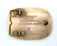 1986 The Defense of the Alamo Historic Providence Mint Belt Buckle - Hers and His Treasures