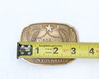 1986 The Defense of the Alamo Historic Providence Mint Belt Buckle - Hers and His Treasures