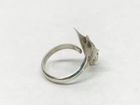 Vintage Stuart Nye Sterling Silver Calla Lily Ring - Hers and His Treasures