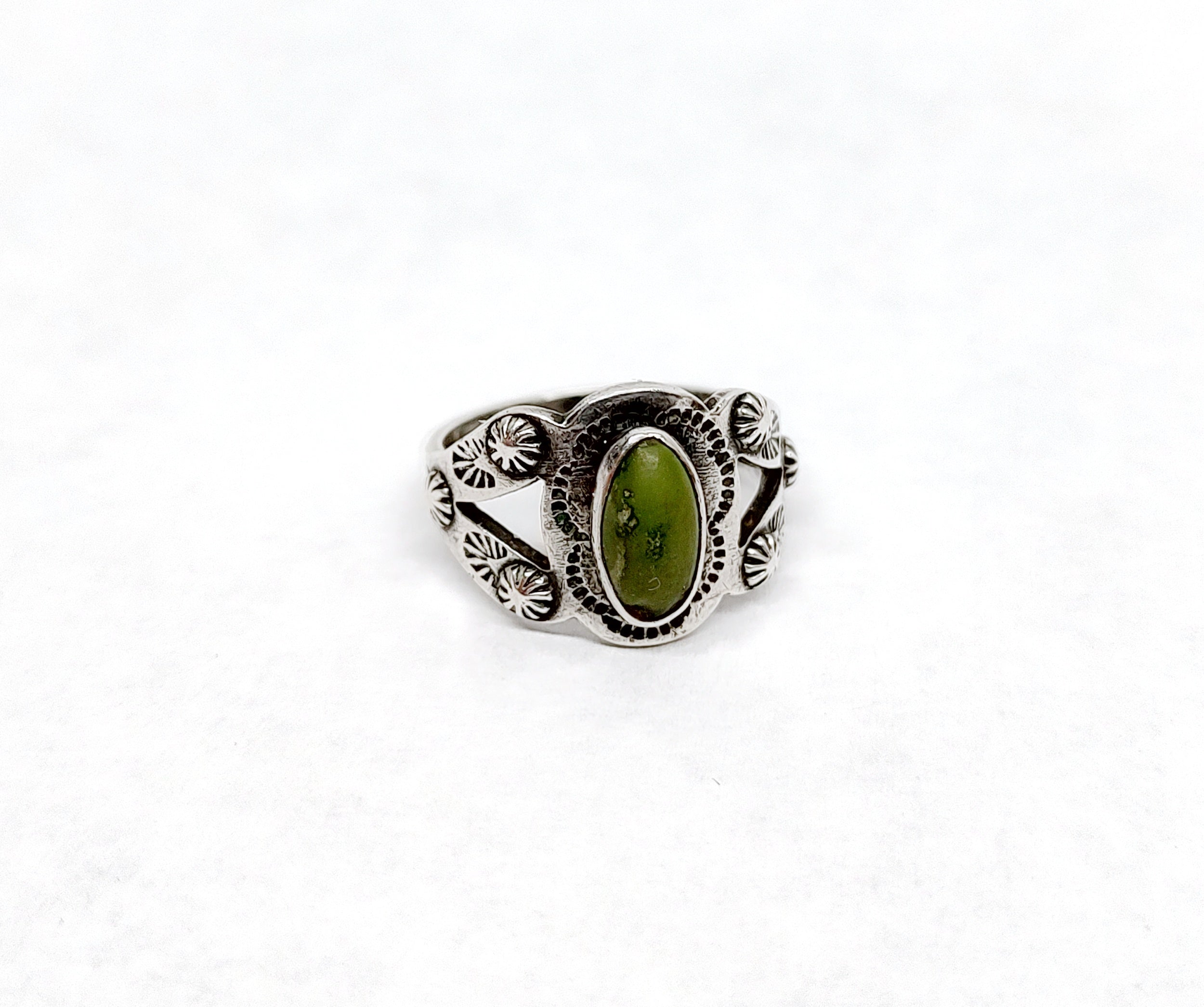 Vintage Native American Navajo Whirling Log Sterling Silver Ring | USA –  Hers and His Treasures