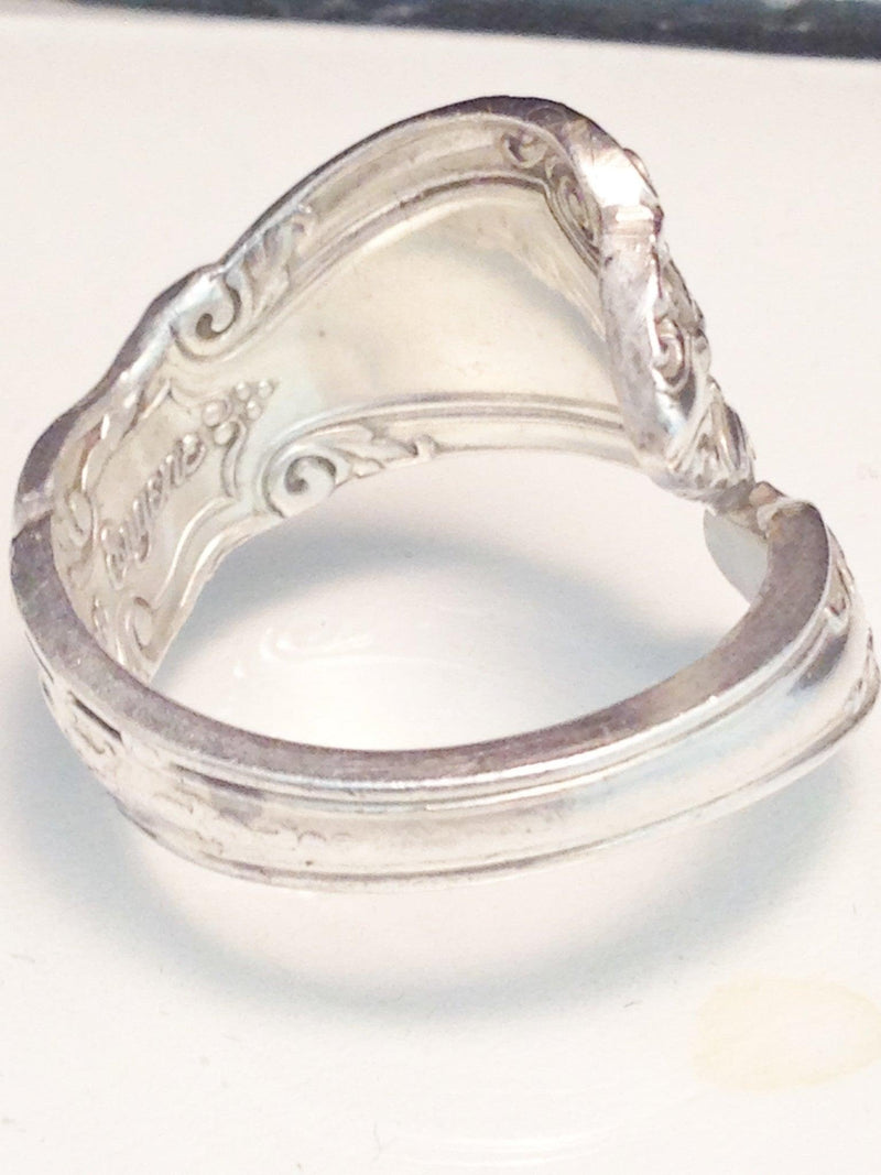 Sterling Silver Alvin Prince Eugene Spoon Ring – Hers and His Treasures