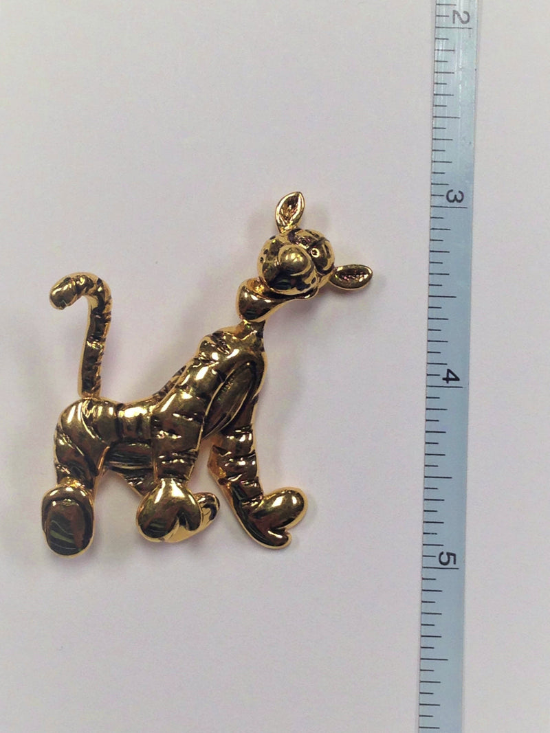 Disney Tigger With Moving Tail Brooch Pin