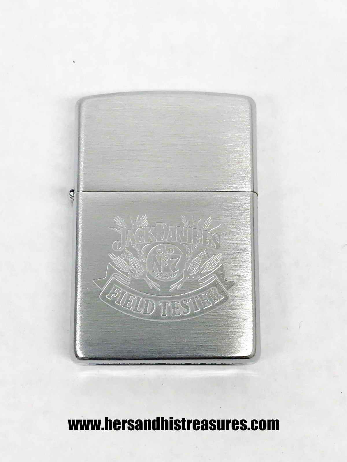 New 2001 Jack Daniel's Old No. 7 Brand Field Tester Zippo Lighter | USA - Hers and His Treasures