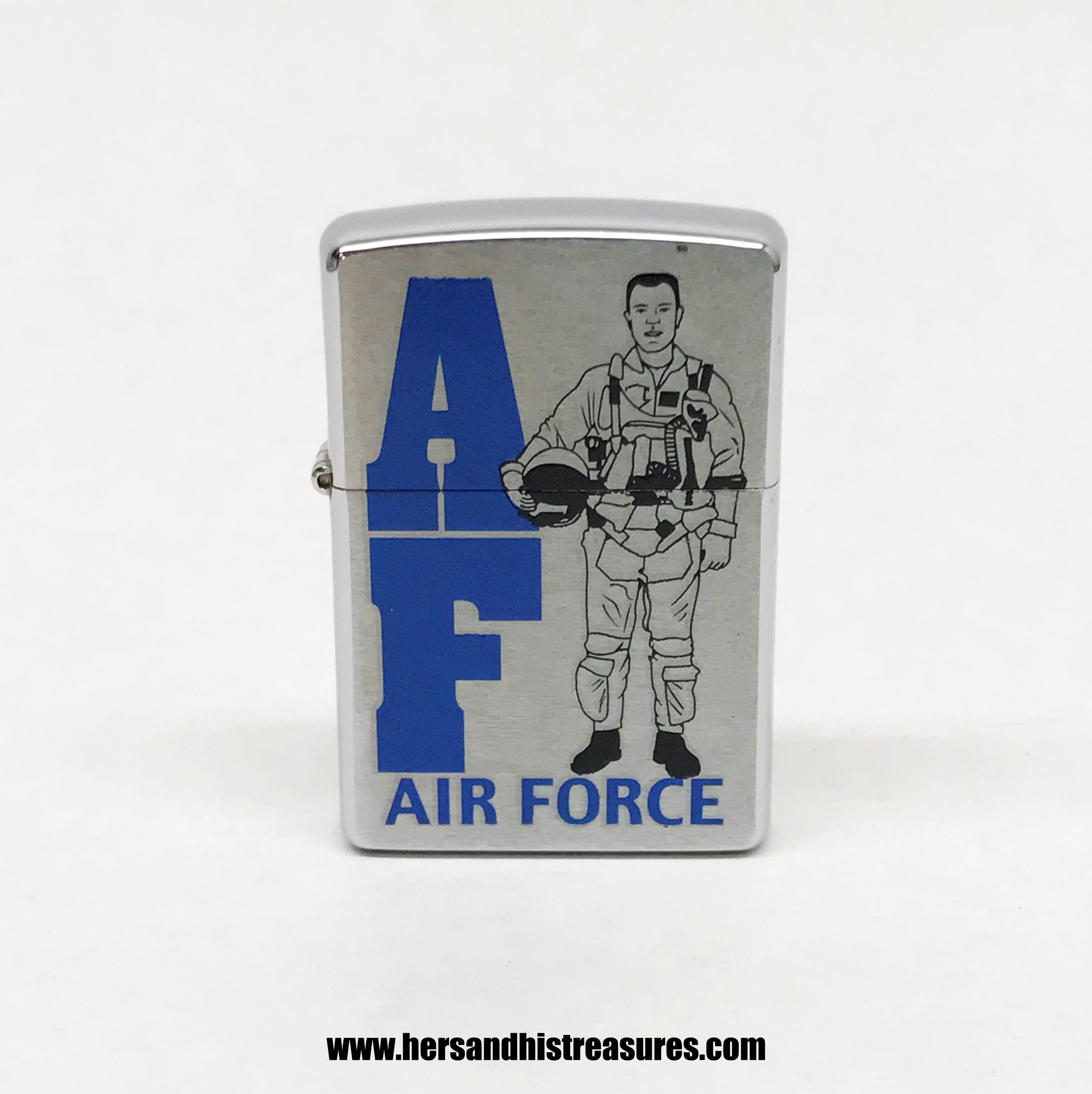 2006 AF Air Force Brushed Chrome Zippo Lighter