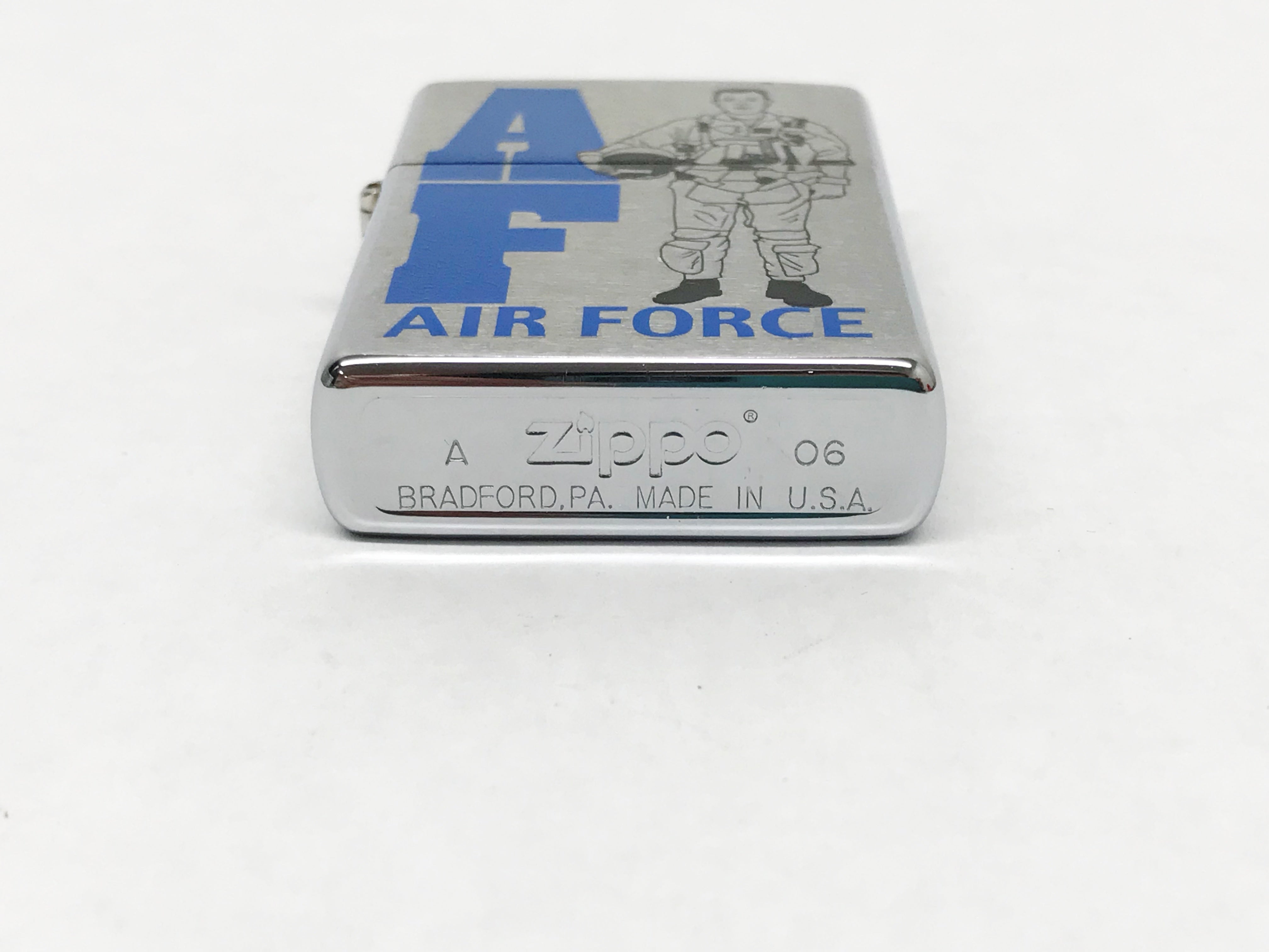 2006 AF Air Force Brushed Chrome Zippo Lighter | USA – Hers and