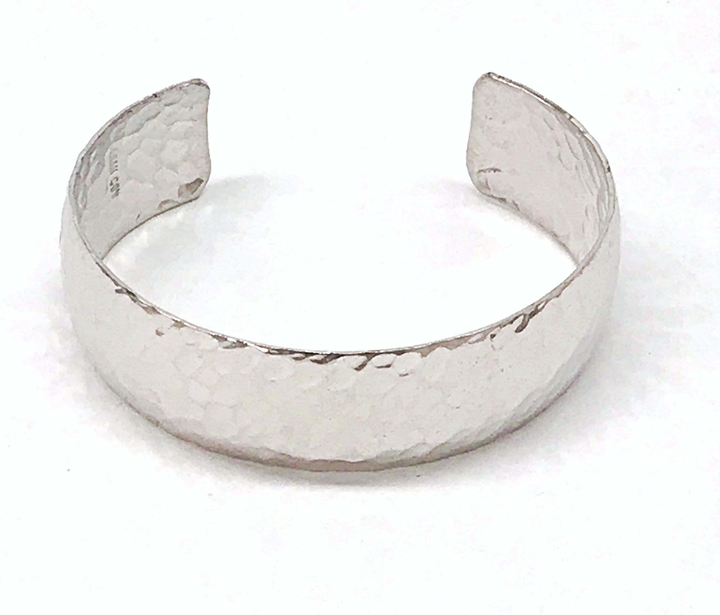 Sarah Coventry Silver Tone His Hers Cuff Bracelet and Treasures Hammered –