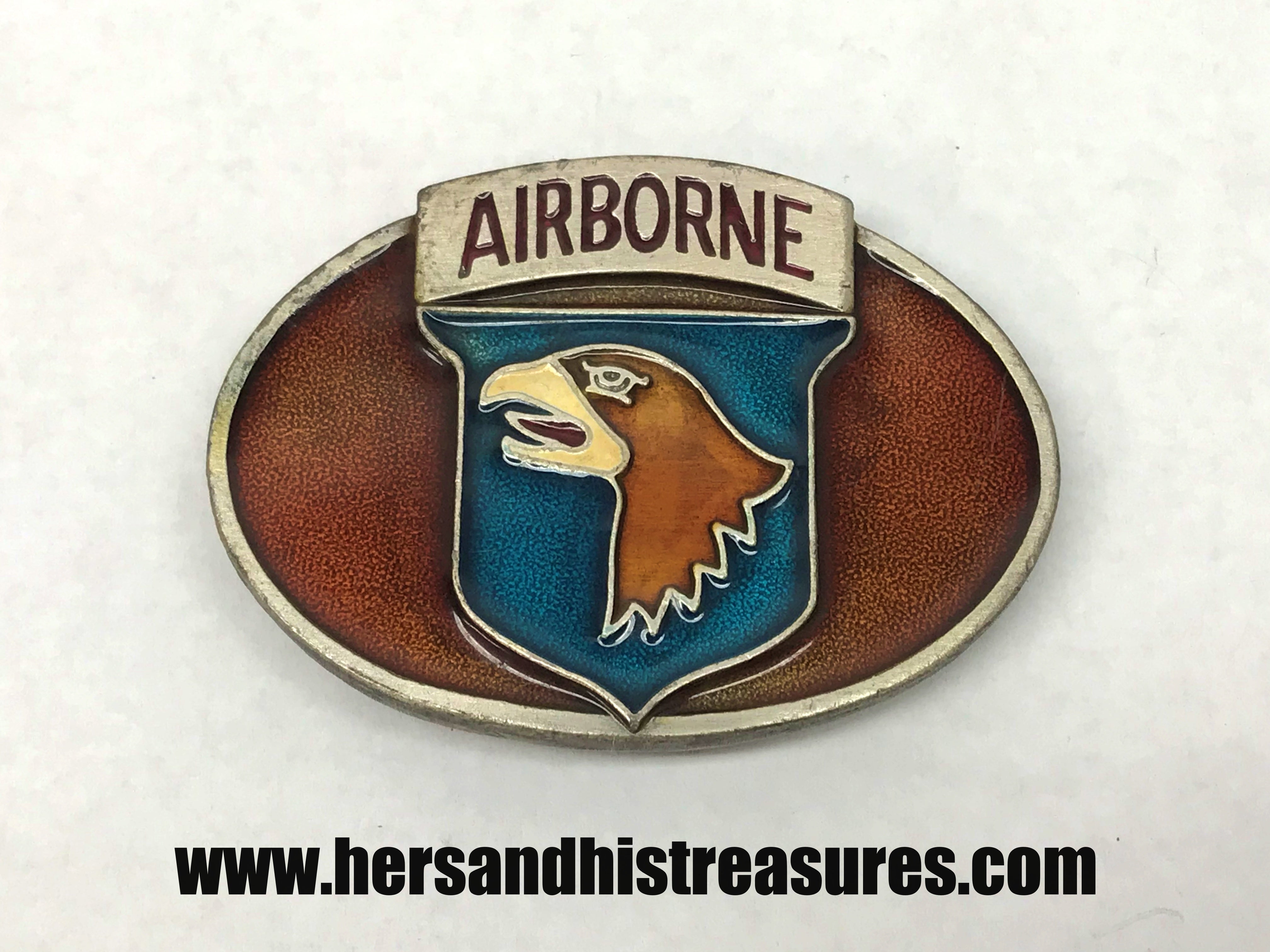 Airborne top belt buckle