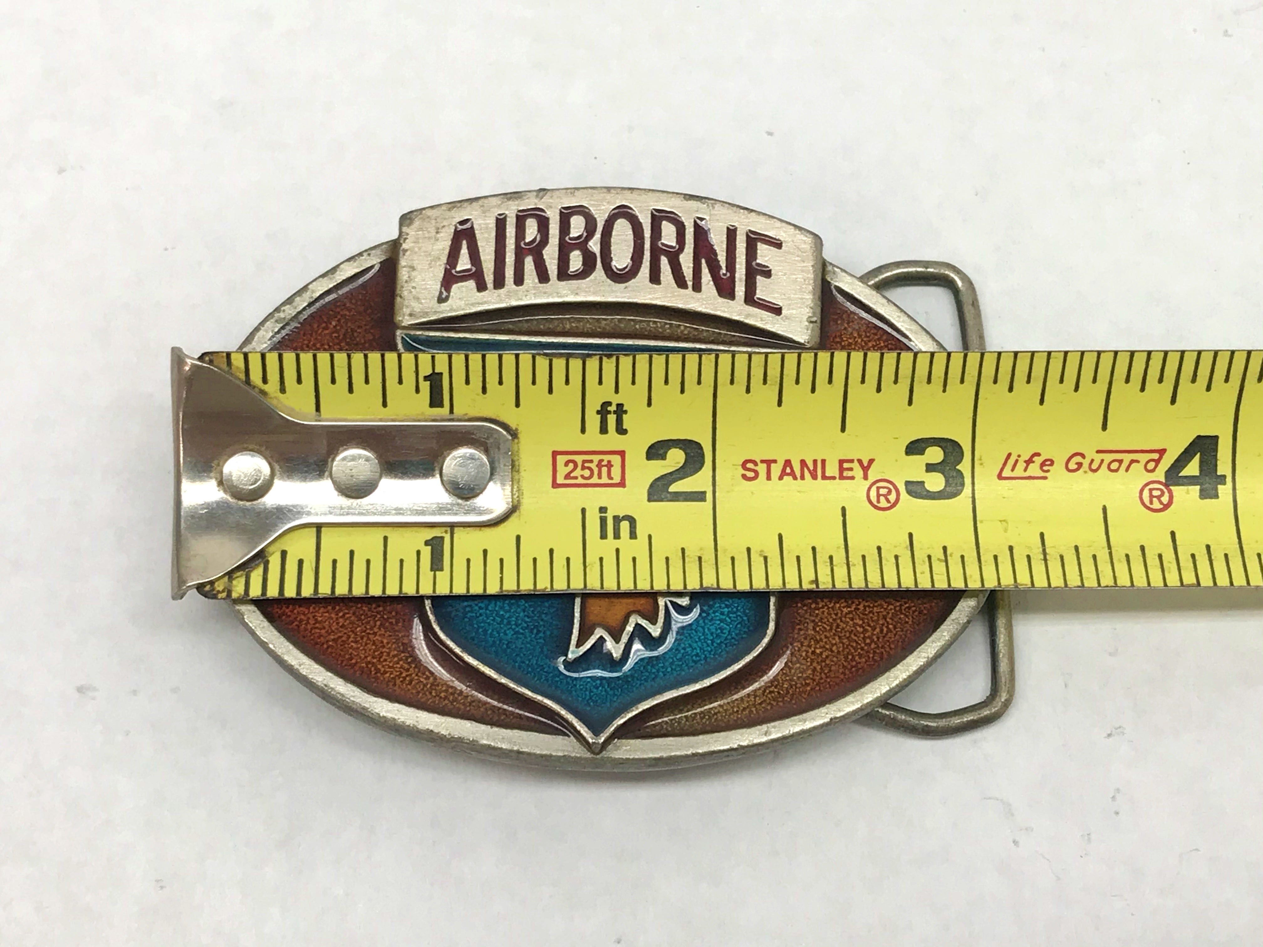 Airborne belt buckle best sale