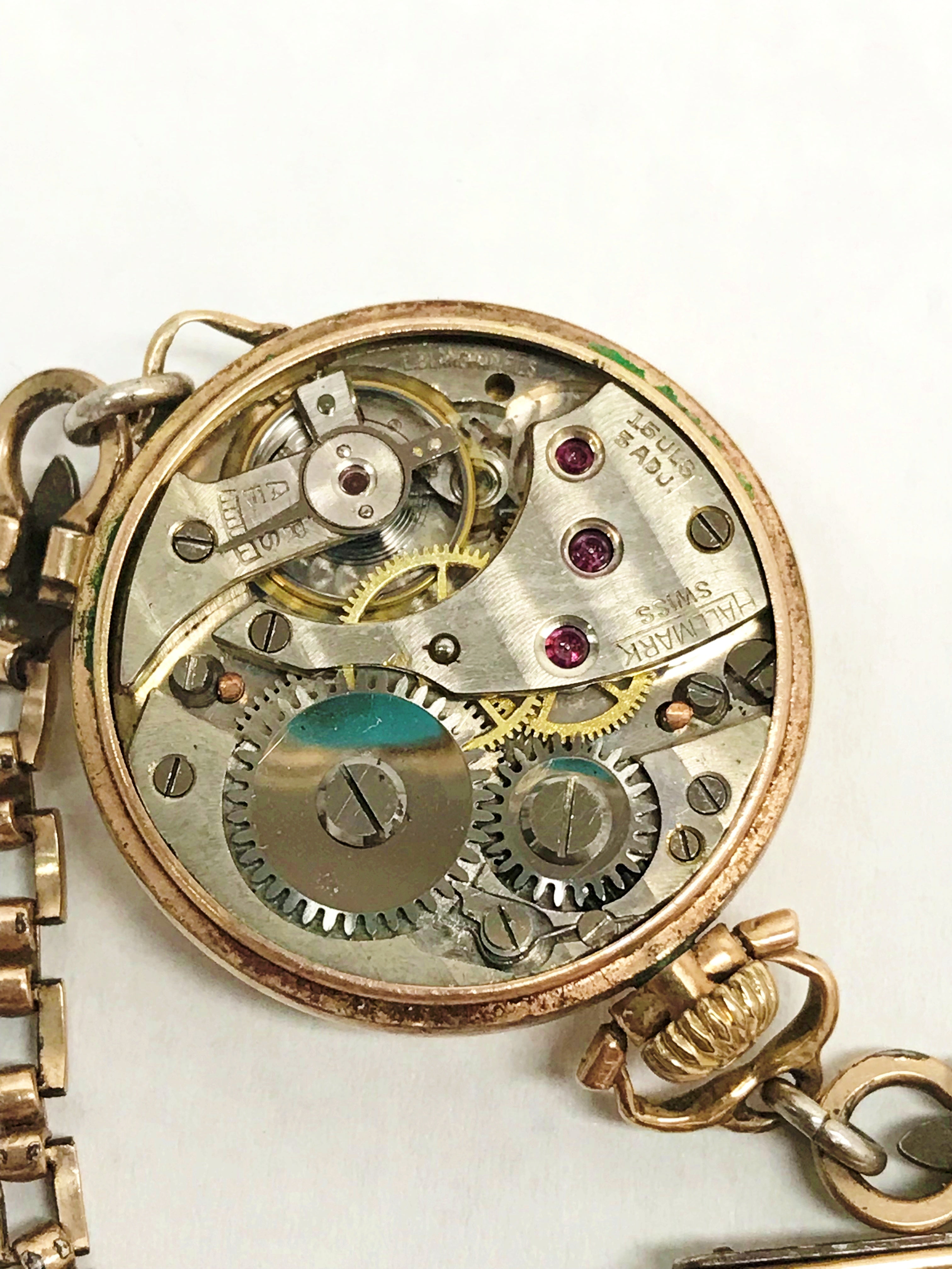Early 1930s BULOVA MOVEMENT Tank Style Swiss 17 Jewels 6AE Men's Wrist Watch  | eBay