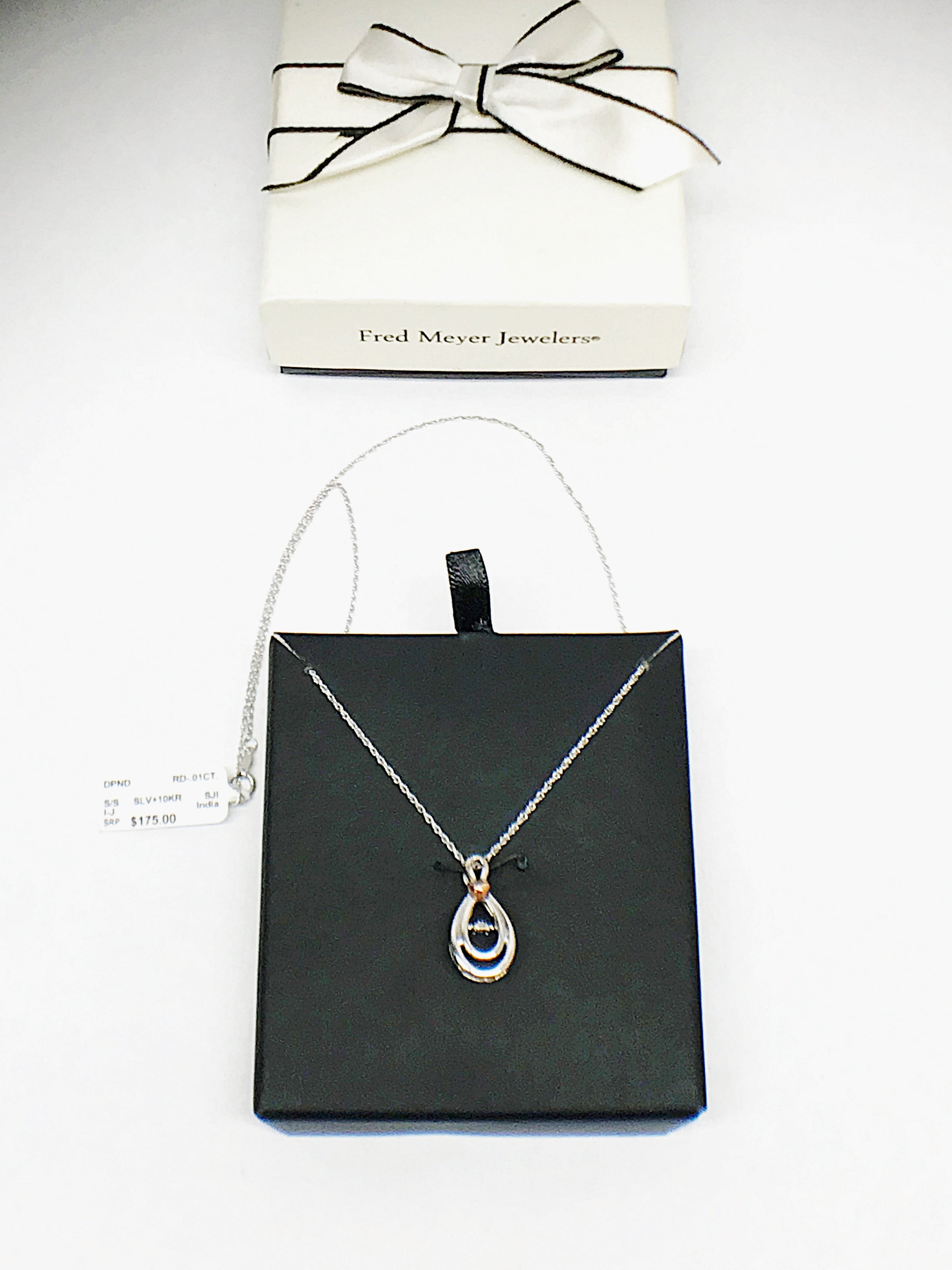 B Meyer Silver Pendant (With chain)