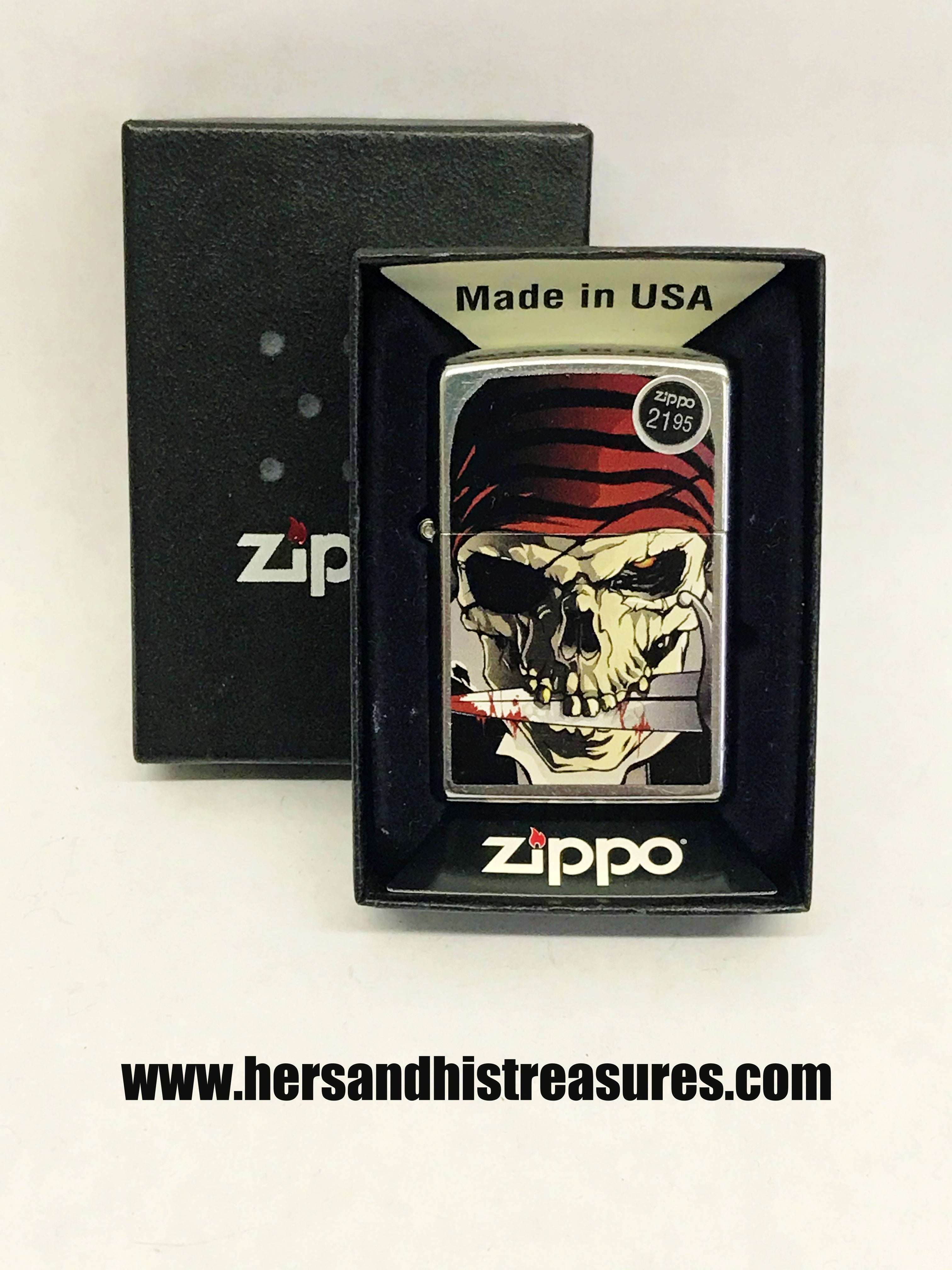 28278 Pirate Col Zippo Windproof Lighter