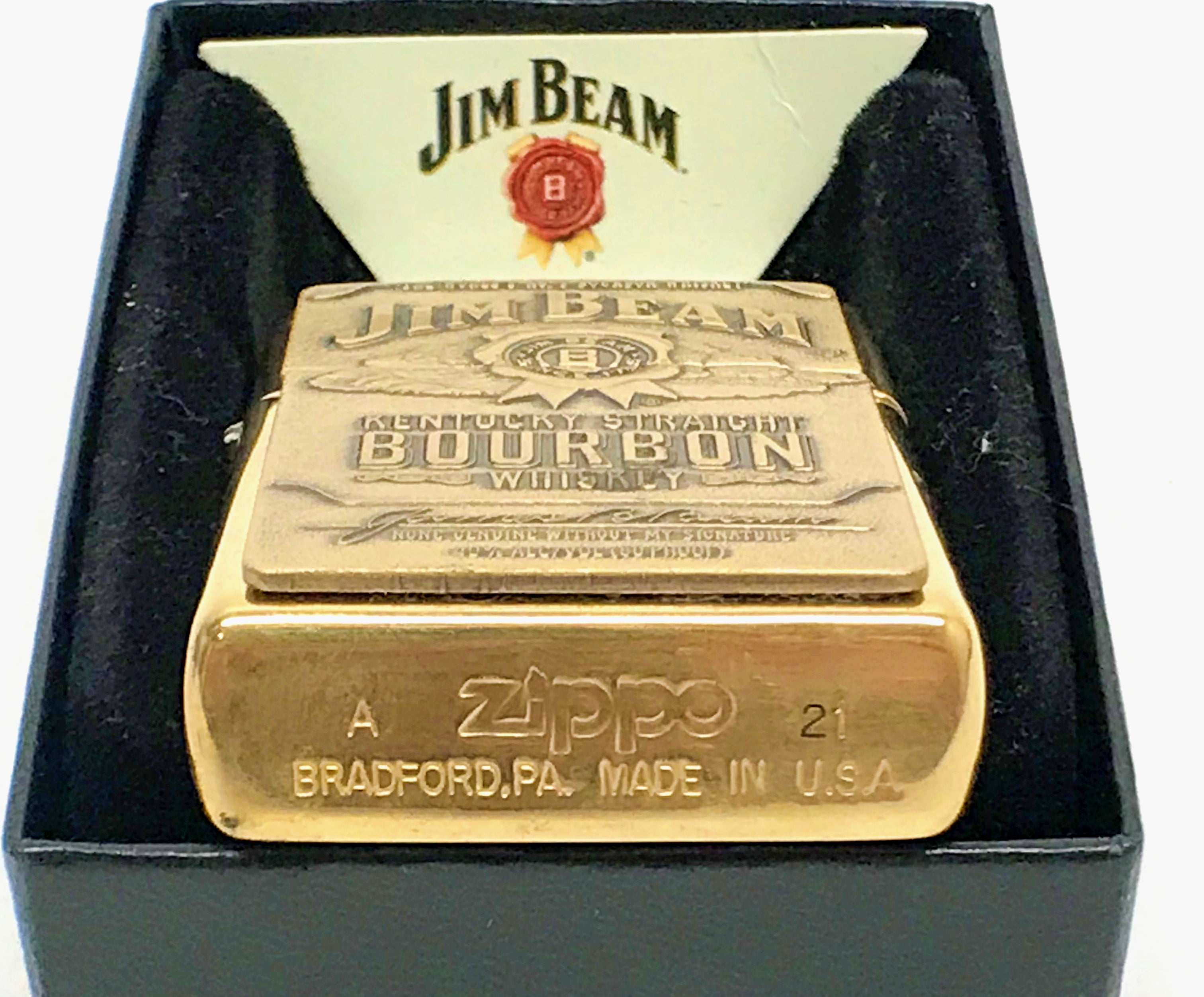 殿堂 JIM BEAM ジムビーム ZIPPO 3点 ② 未使用 未着火 自宅保管品