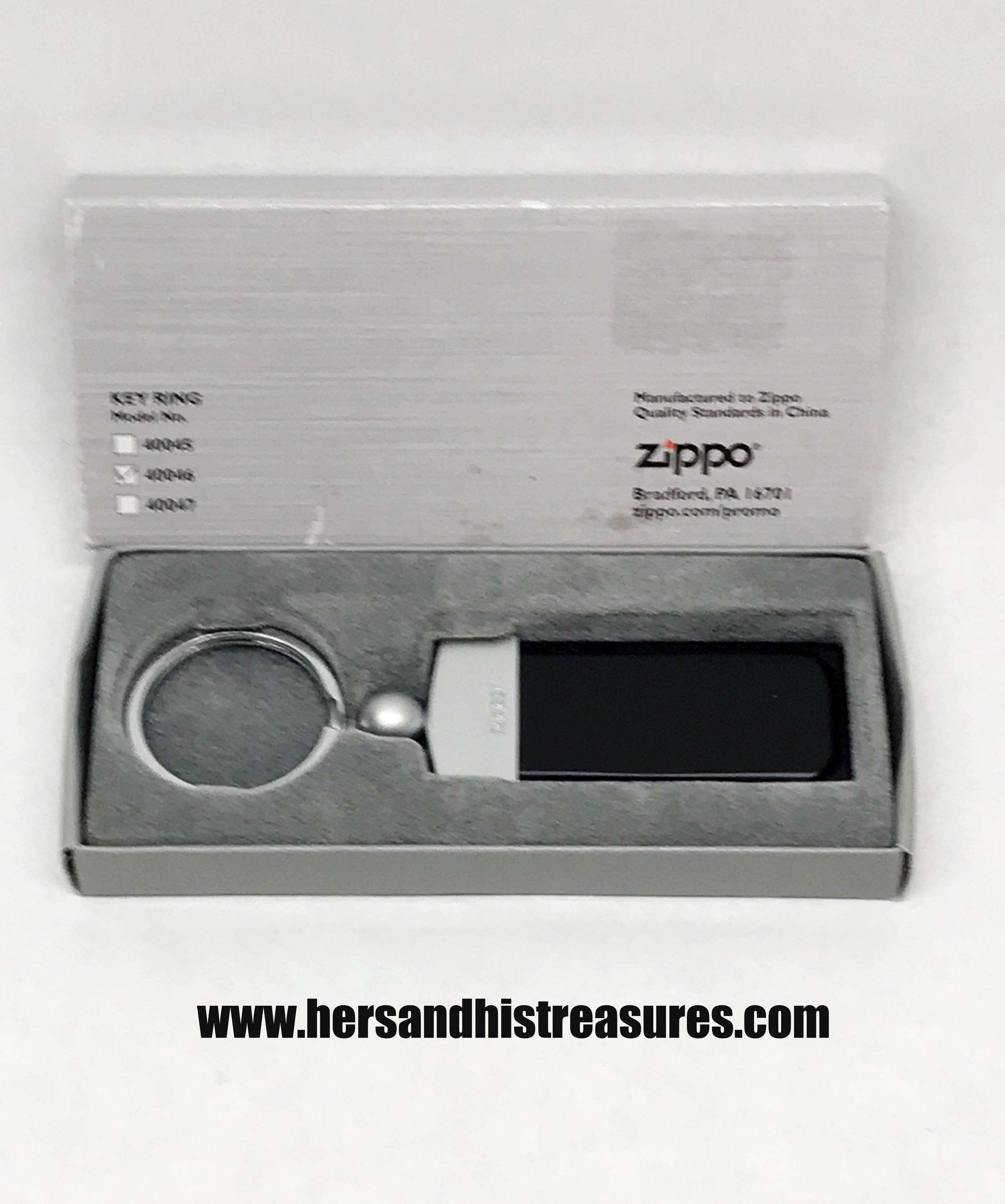 Zippo Promotional Key Ring – Hers and His Treasures