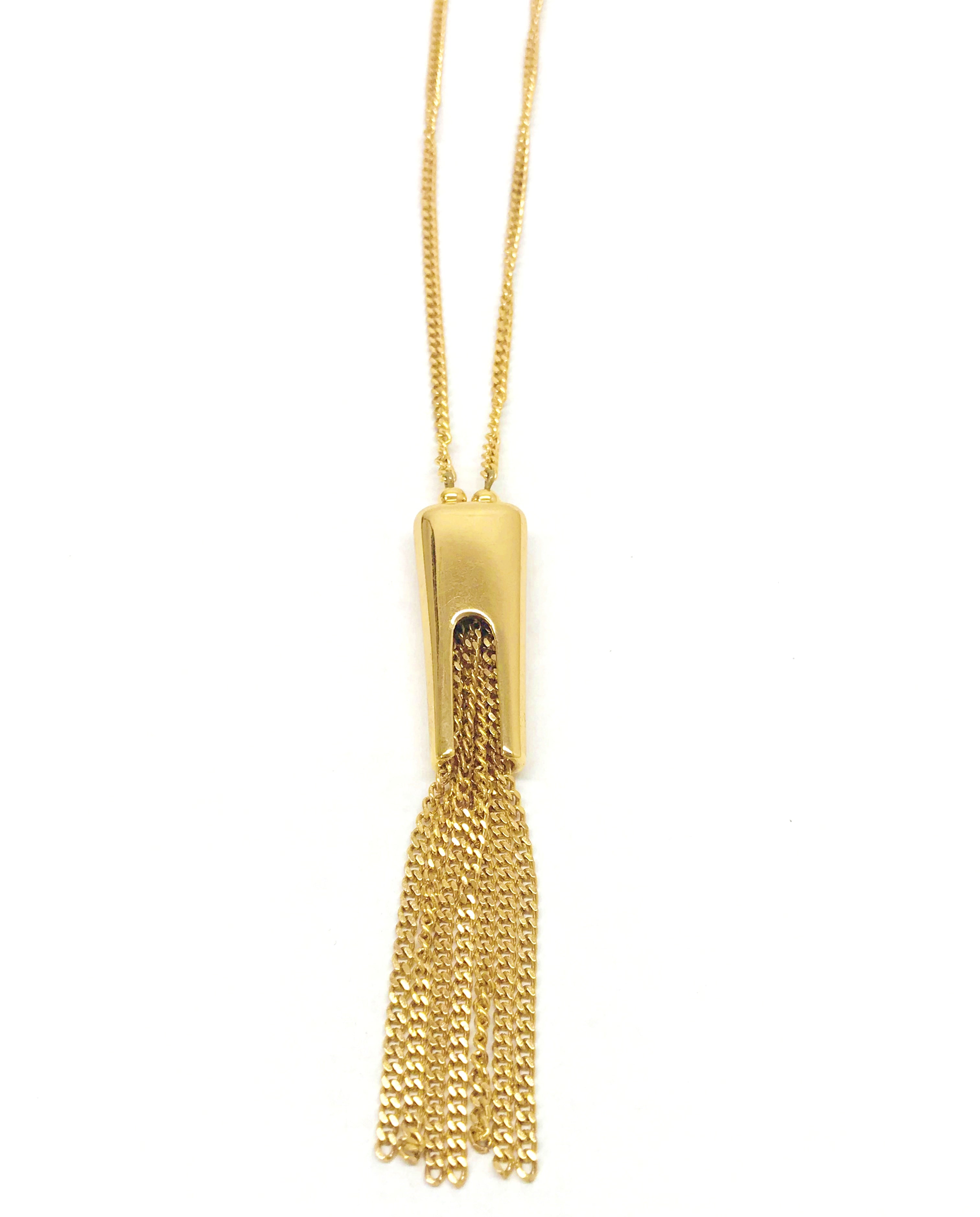 Chunky Textured Rope Link Necklace by Monet Gold Tone - Ruby Lane