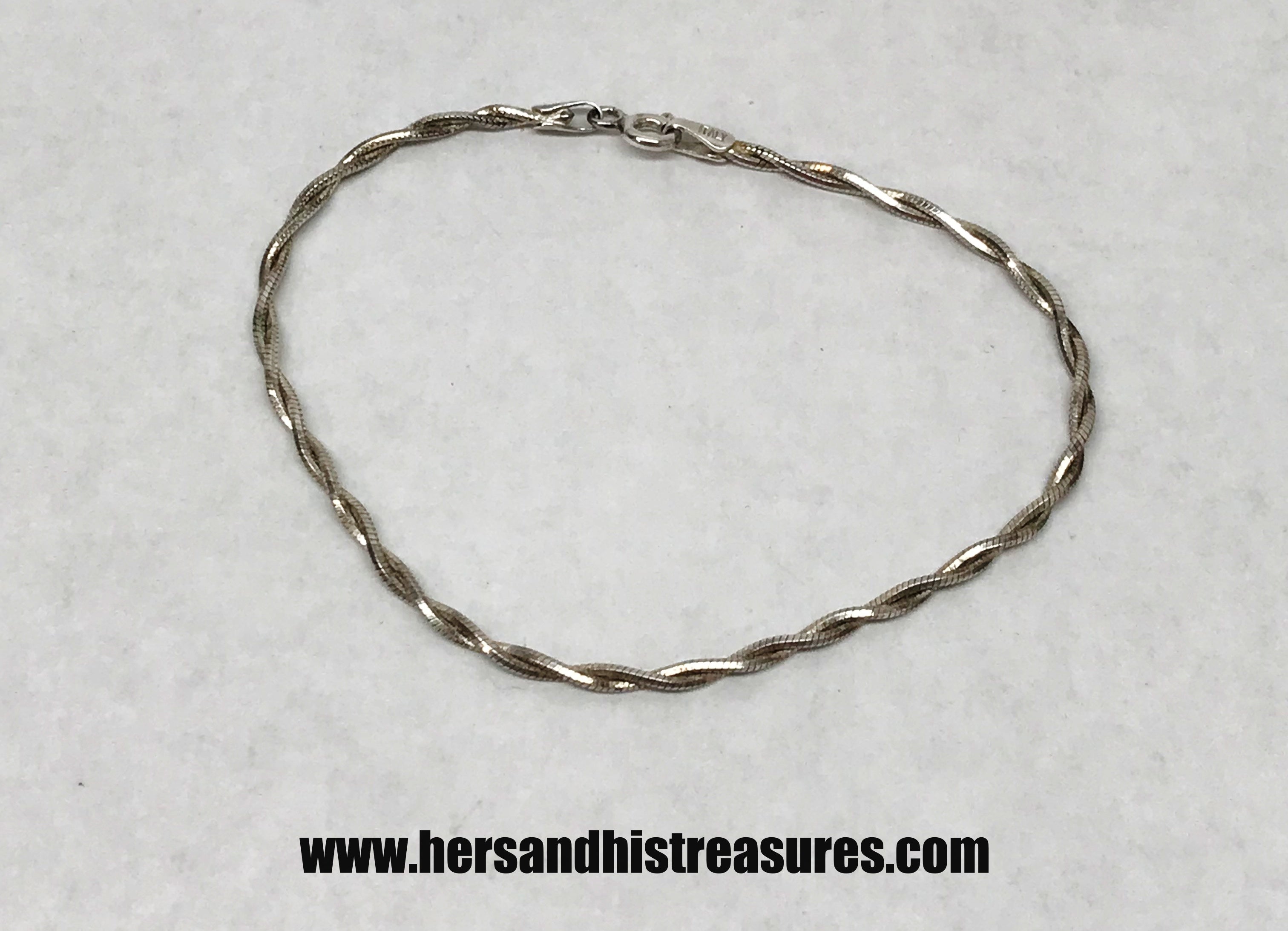 Sterling Silver Bracelets – Hers and His Treasures