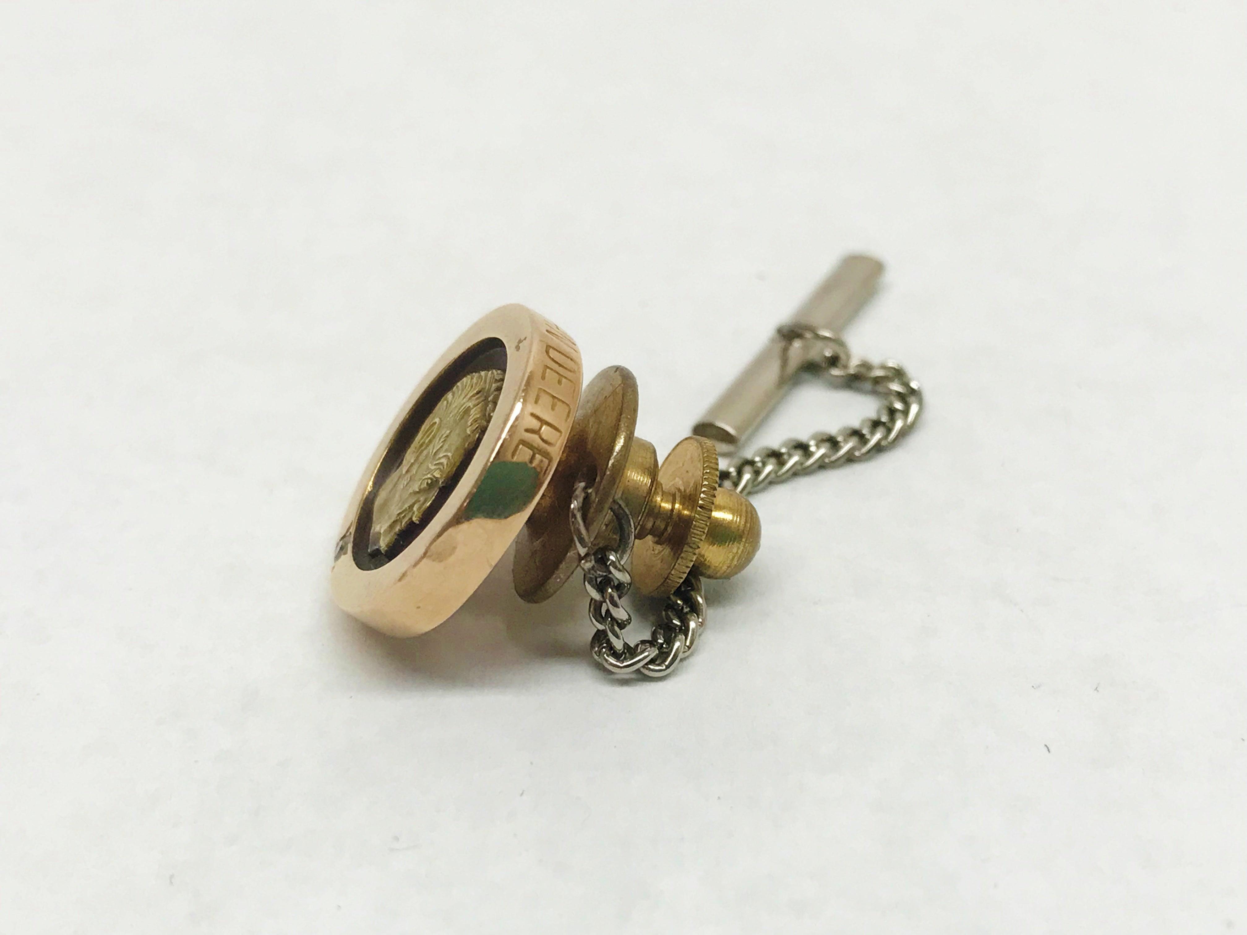 Cummins outlets 10k Gold Tie Tack Pin see pictures for reference and measurements